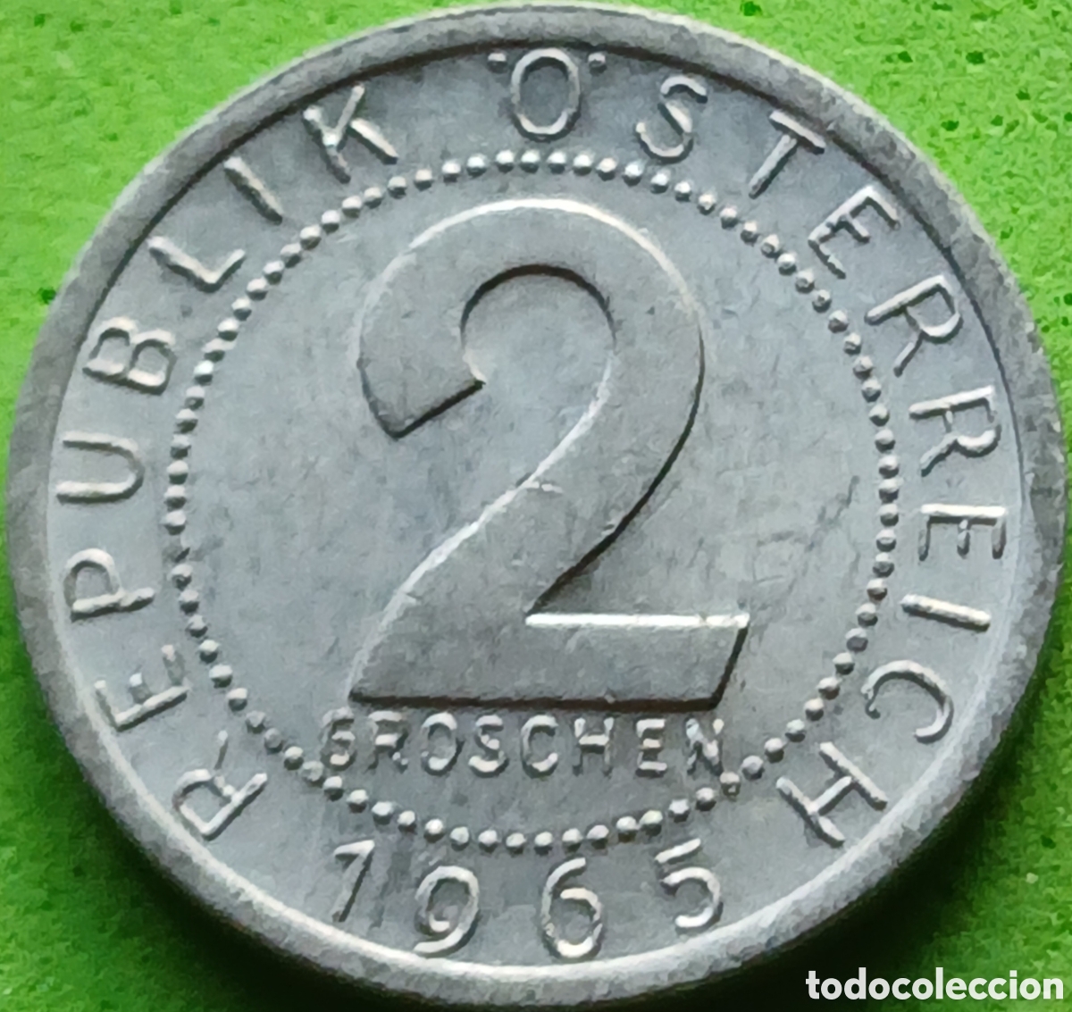 Monedas antiguas de Europa: Austria 2 groschen 1965 km#2876