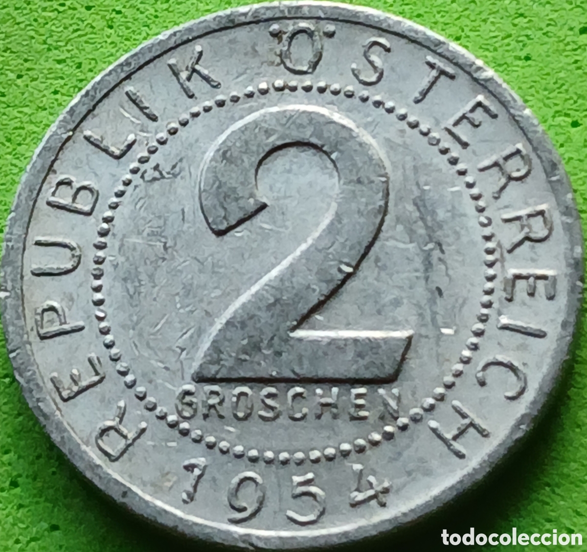 Monedas antiguas de Europa: Austria 2 groschen 1954 km#2876
