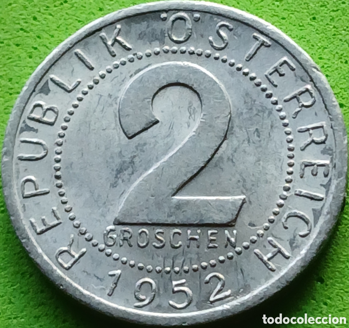 Monedas antiguas de Europa: Austria 2 groschen 1952 km#2876