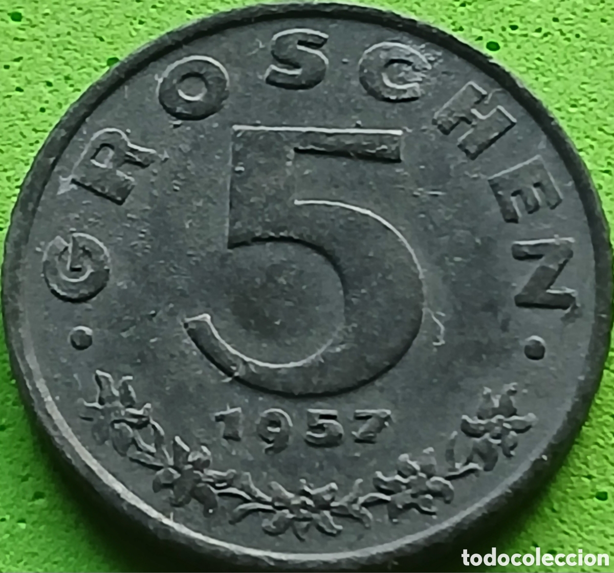 Monedas antiguas de Europa: Austria 5 groschen 1957 km#2875
