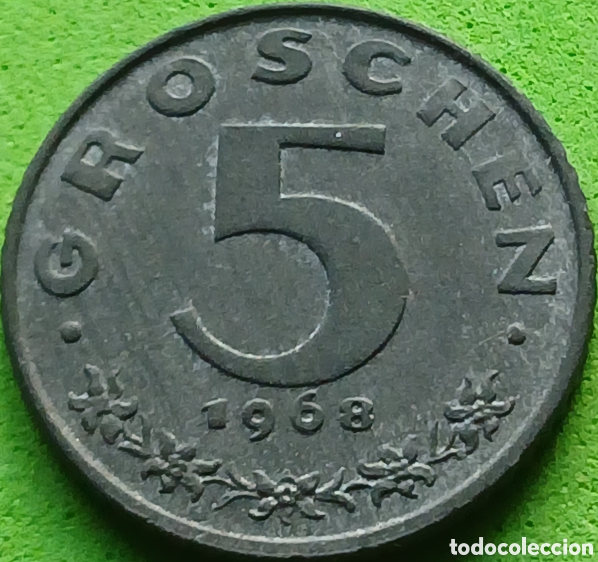 Monedas antiguas de Europa: Austria 5 groschen 1968 km#2875