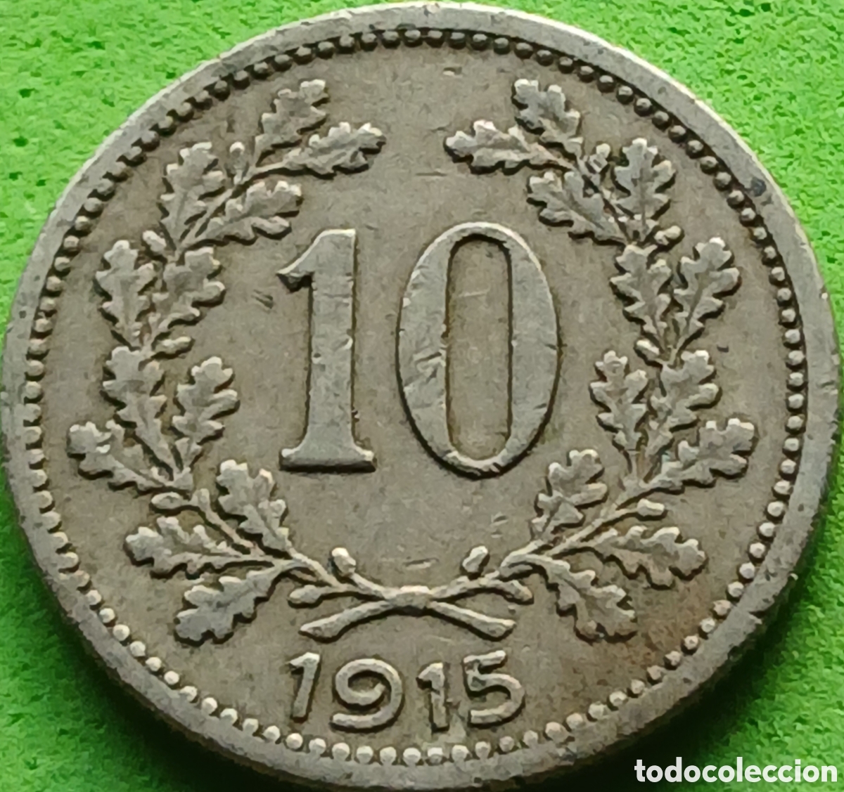 Monedas antiguas de Europa: Austria 10 hellers 1915 km#2822