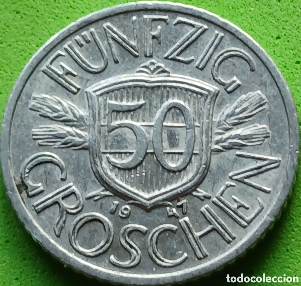Monedas antiguas de Europa: Austria 50 groschen 1947 km#2870