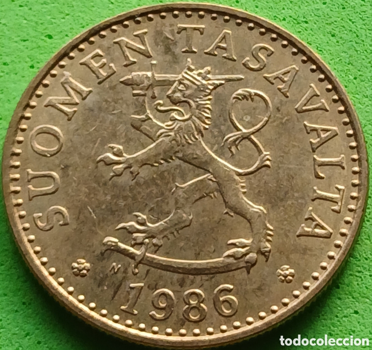 Monedas antiguas de Europa: Finlandia 20 pennia 1986 km#47