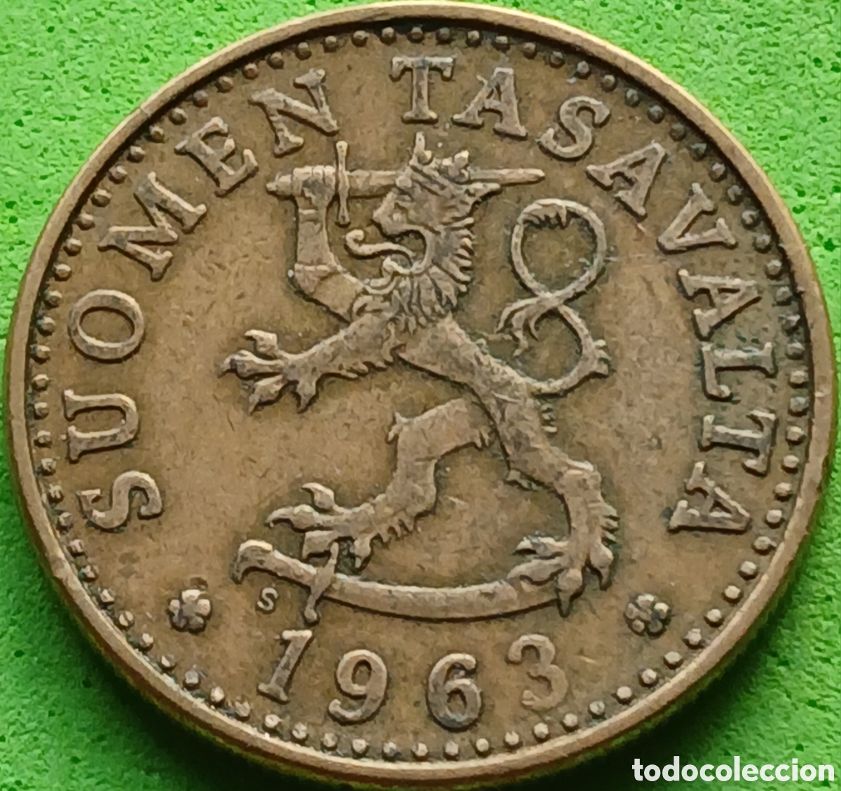 Monedas antiguas de Europa: Finlandia 20 pennia 1963 km#47