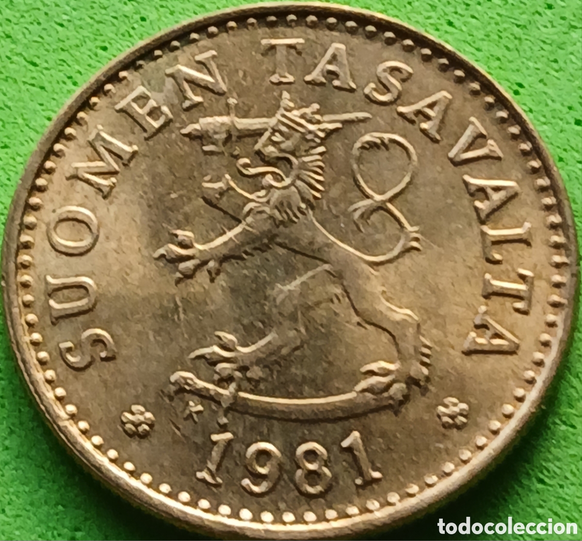 Monedas antiguas de Europa: Finlandia 10 pennia 1981 km#46
