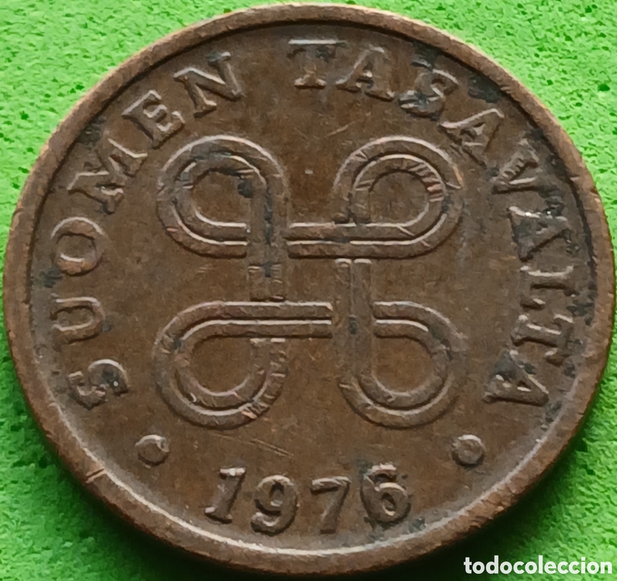 Alte M&uuml;nzen aus Europa: Finlandia 5 pennia 1976 km#45