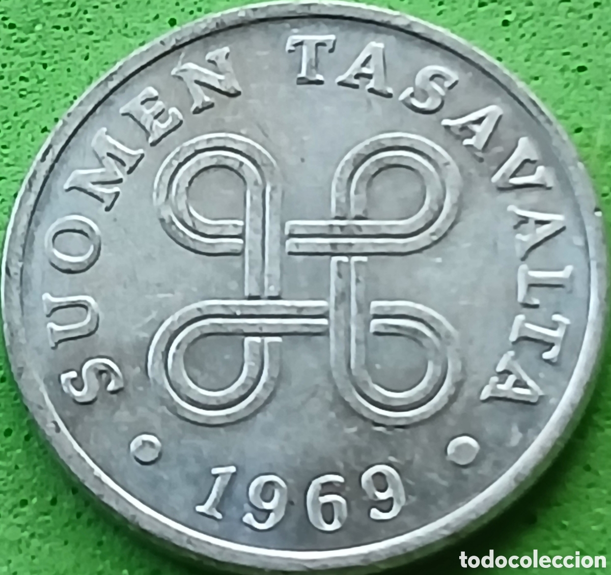 Monedas antiguas de Europa: Finlandia 1 penni 1969 km#44a