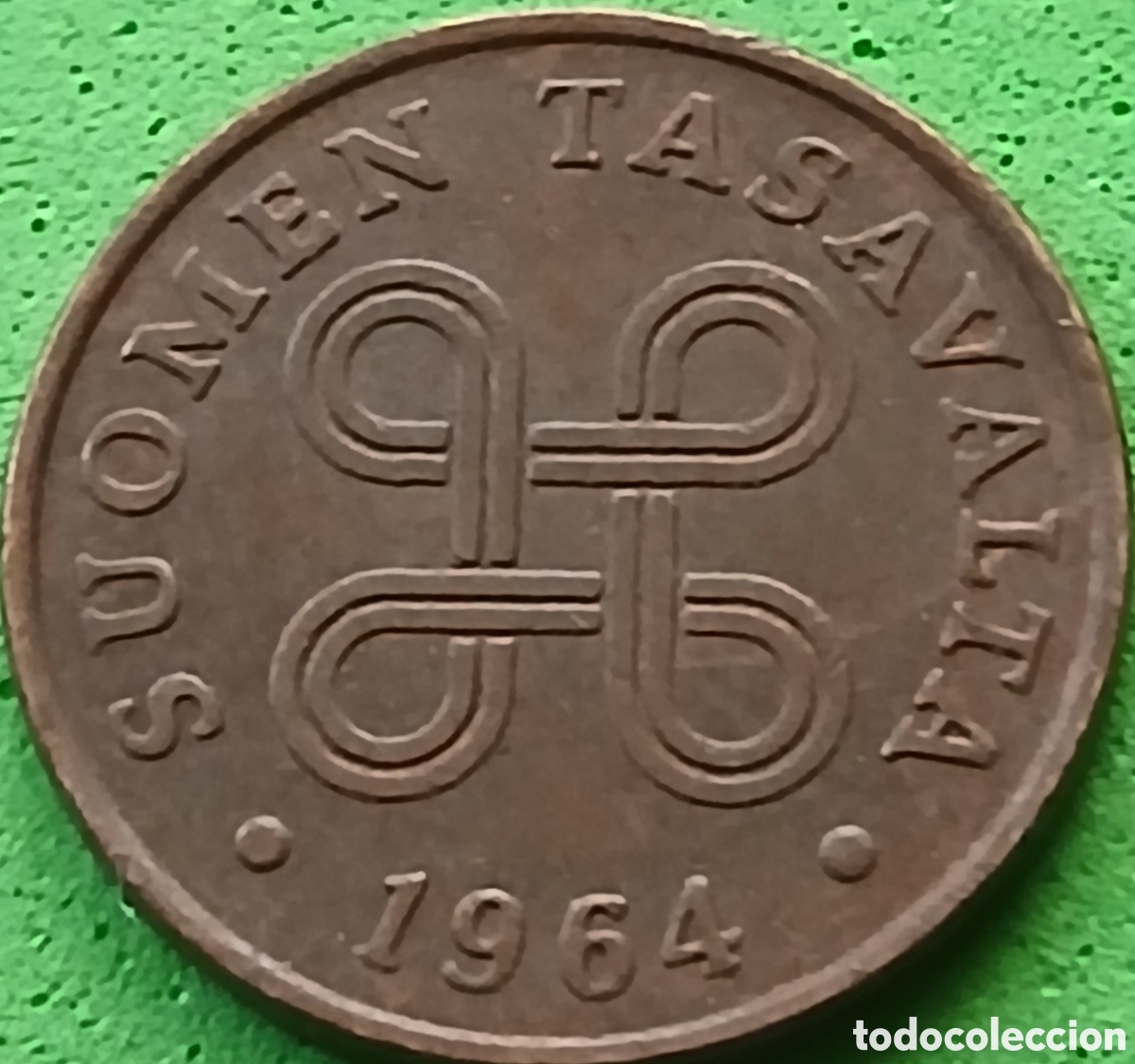 Monedas antiguas de Europa: Finlandia 1 penni 1964 km#44