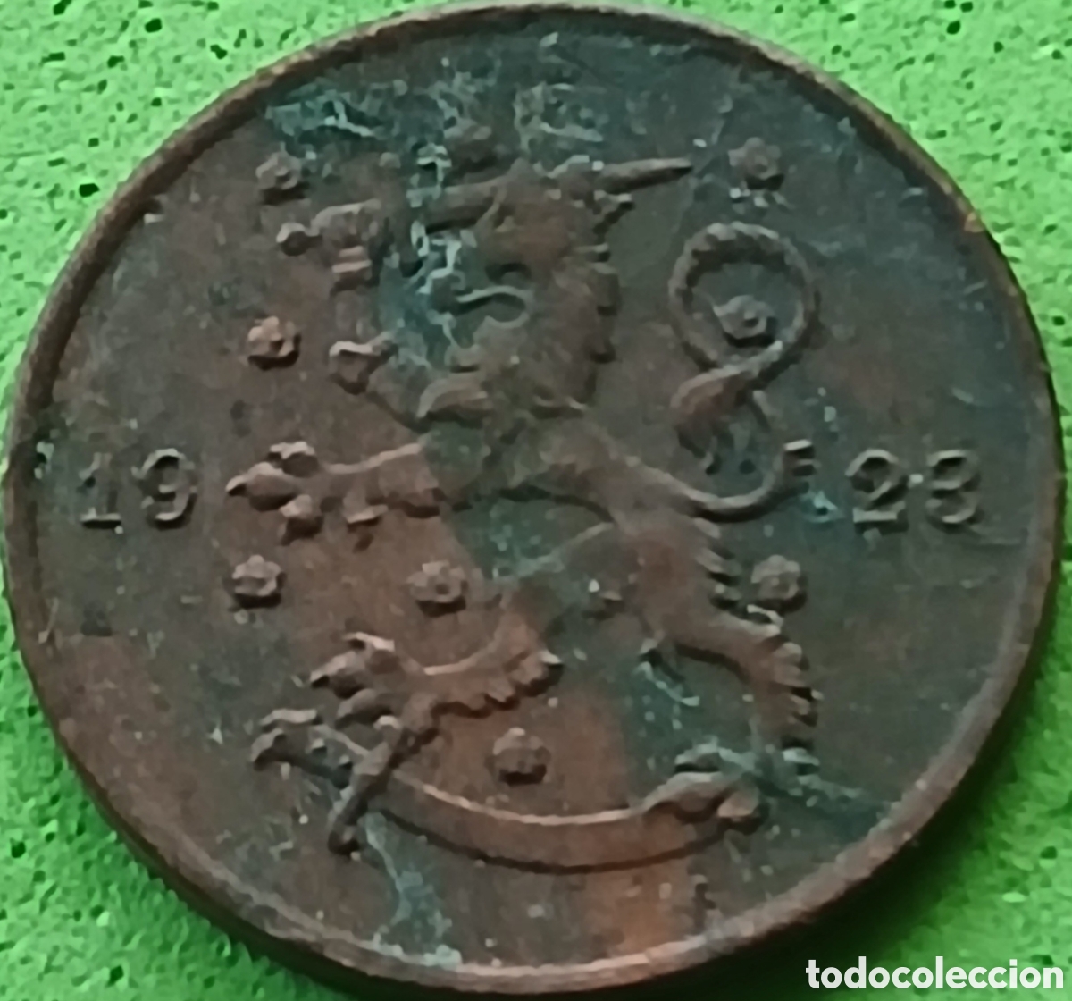 Monedas antiguas de Europa: Finlandia 1 penni 1923 km#23
