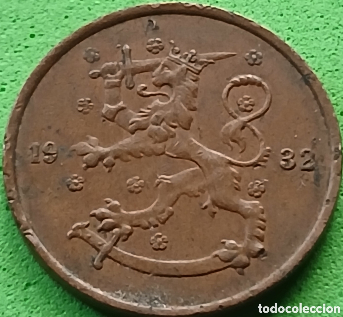 Monedas antiguas de Europa: Finlandia 5 pennia 1932 km#22