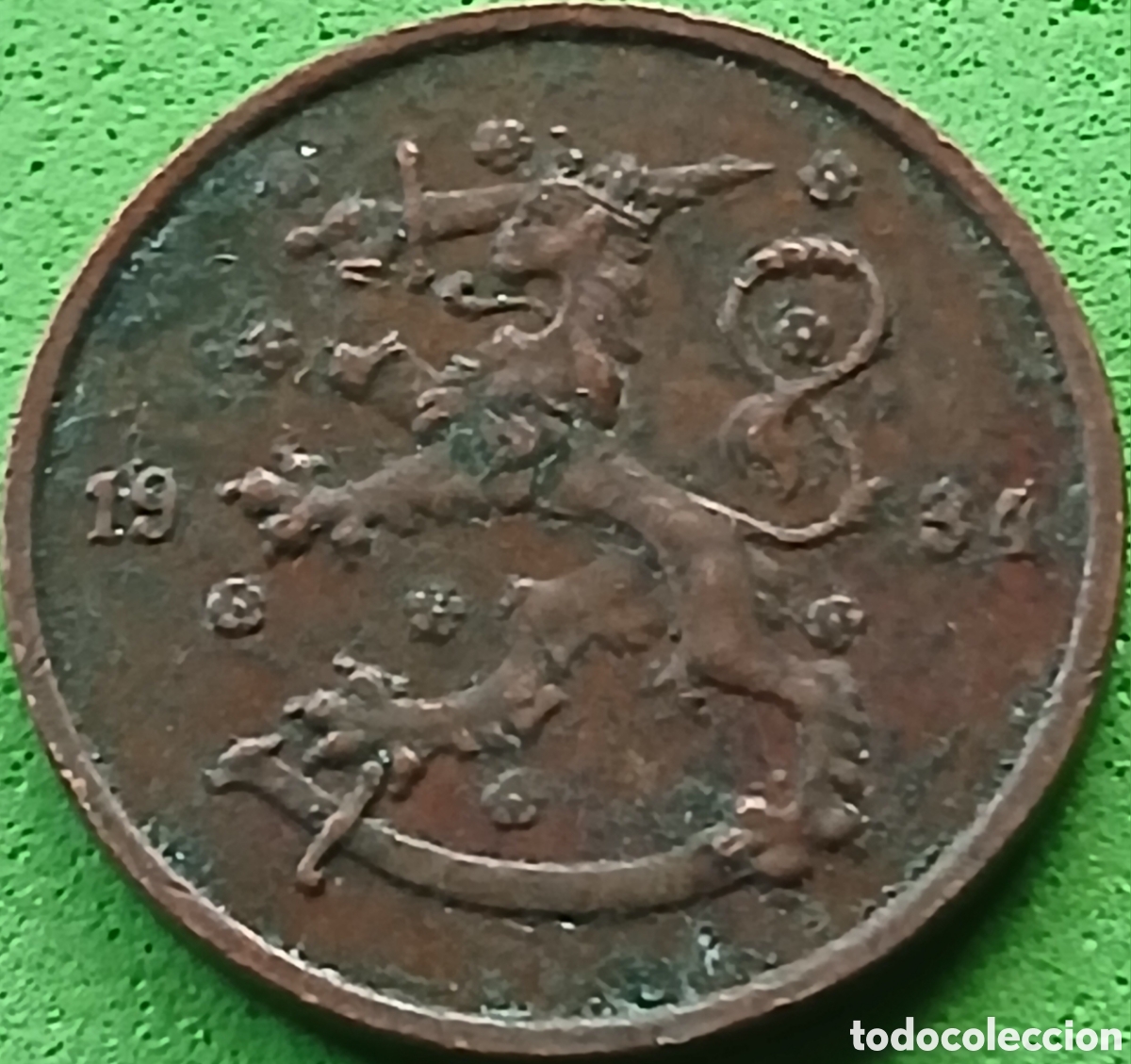 Monedas antiguas de Europa: Finlandia 5 pennia 1934 km#22