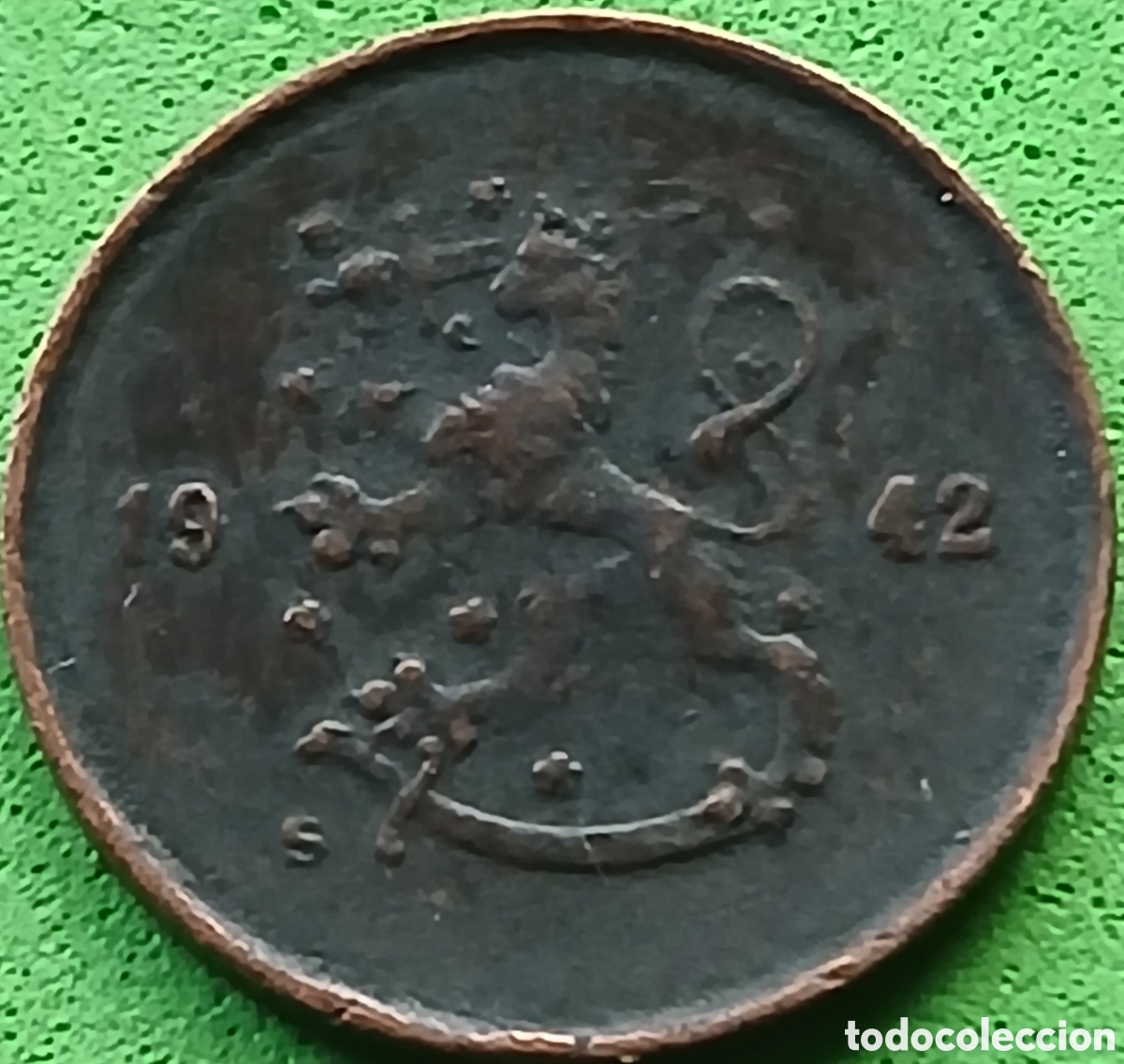 Monedas antiguas de Europa: Finlandia 25 pennia 1942 km#25a