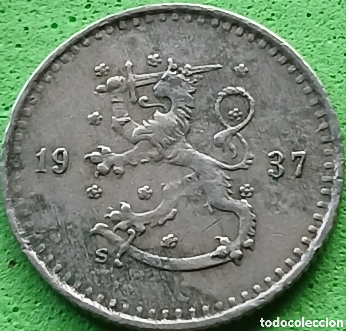 Monedas antiguas de Europa: Finlandia 25 pennia 1937 km#25