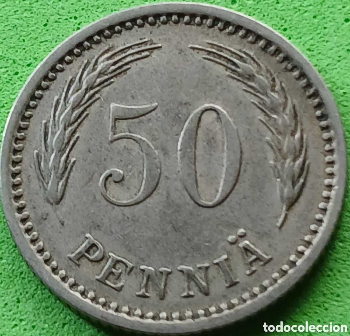 Monedas antiguas de Europa: Finlandia 50 pennia 1921 km#26