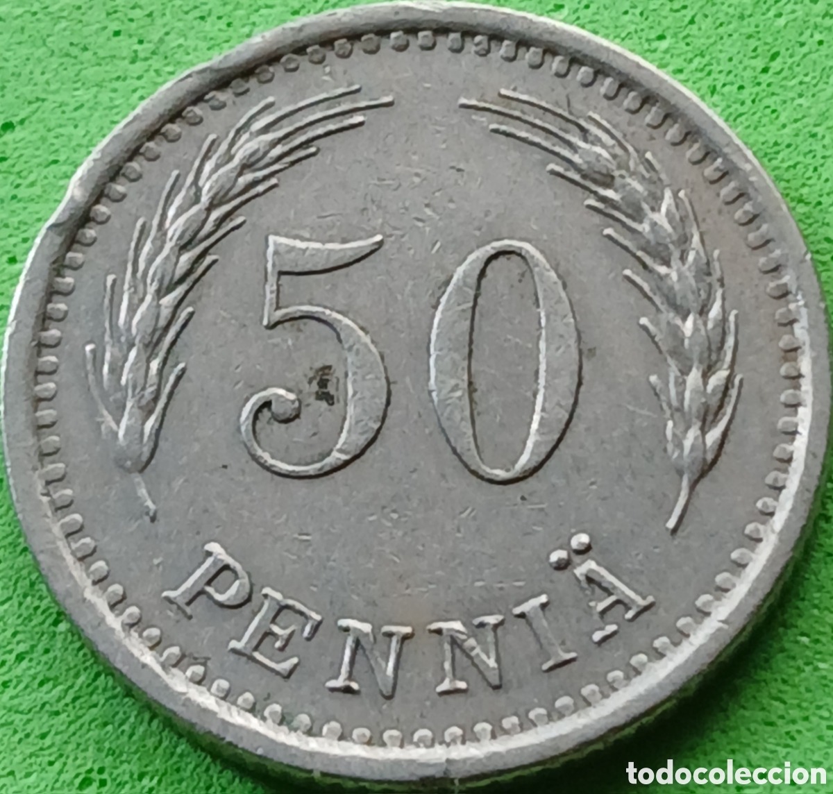 Monedas antiguas de Europa: Finlandia 50 pennia 1939 km#26