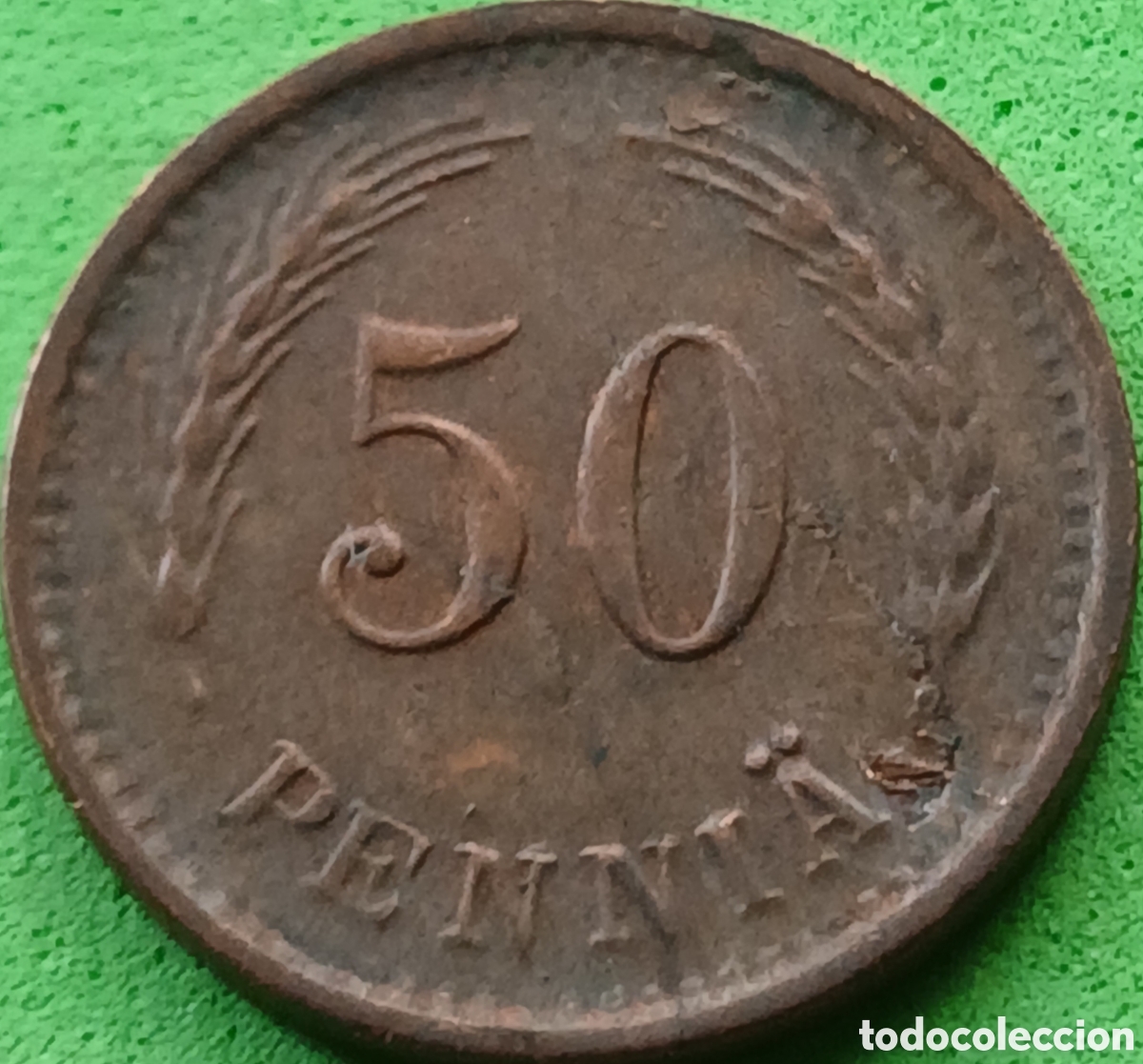 Monedas antiguas de Europa: Finlandia 50 pennia 1942 km#26a