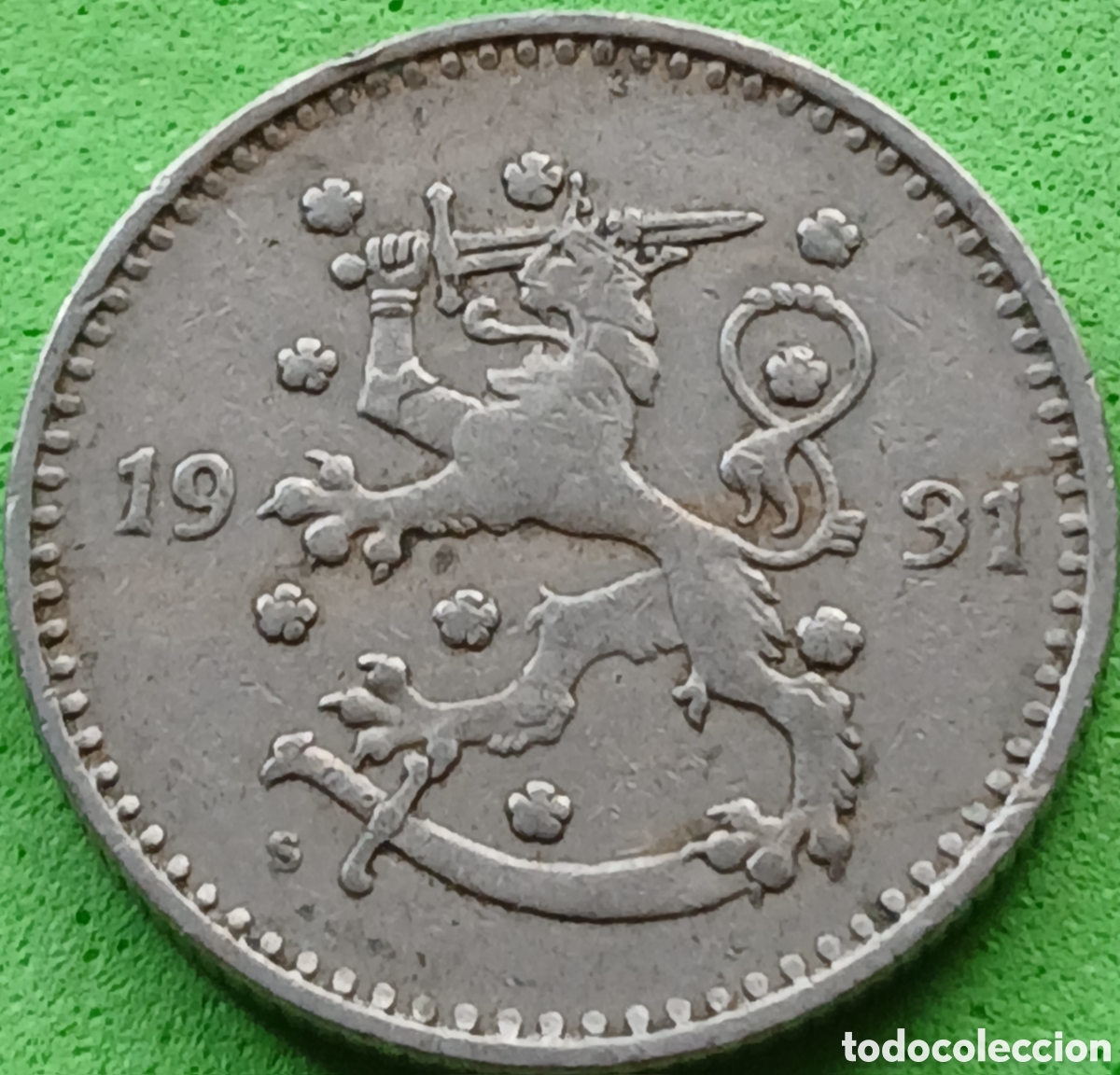 Monedas antiguas de Europa: Finlandia 1 marco 1931 km#30