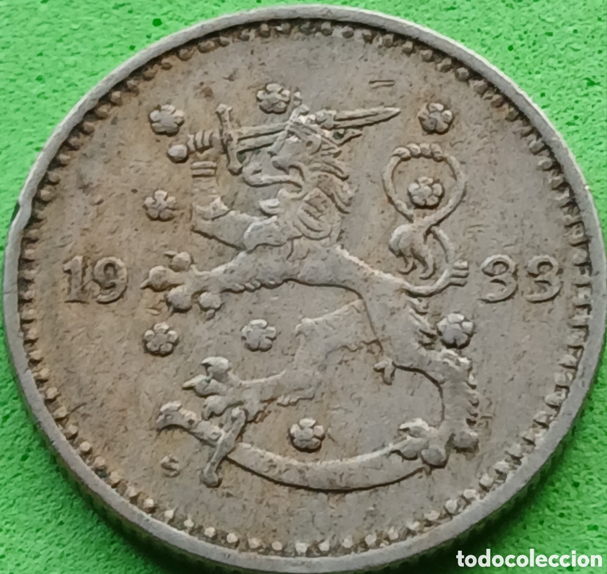 Monedas antiguas de Europa: Finlandia 1 marco 1933 km#30
