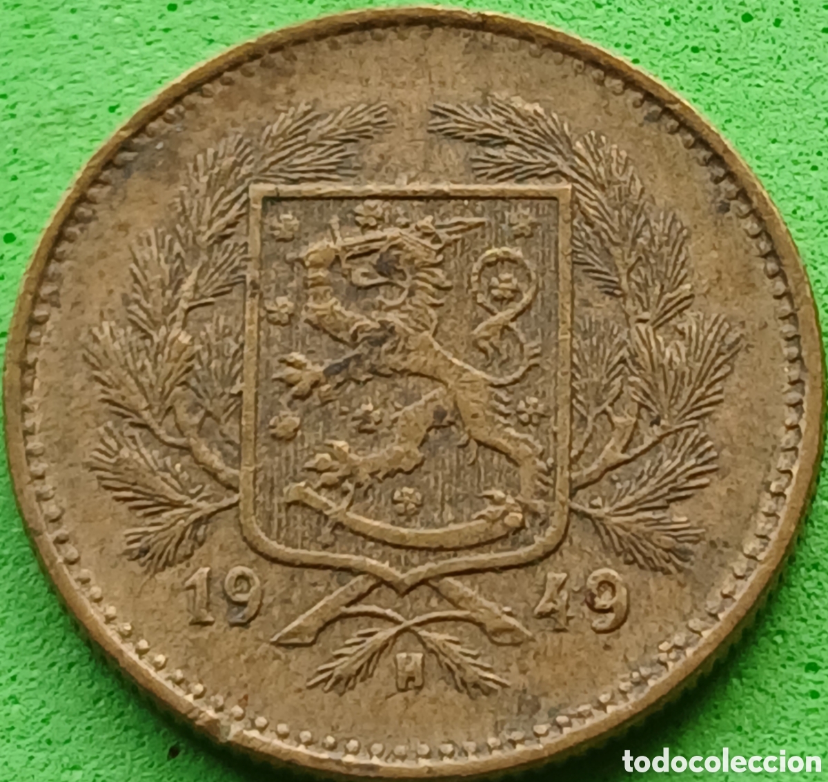 Monedas antiguas de Europa: Finlandia 5 marcos 1949 km#31a