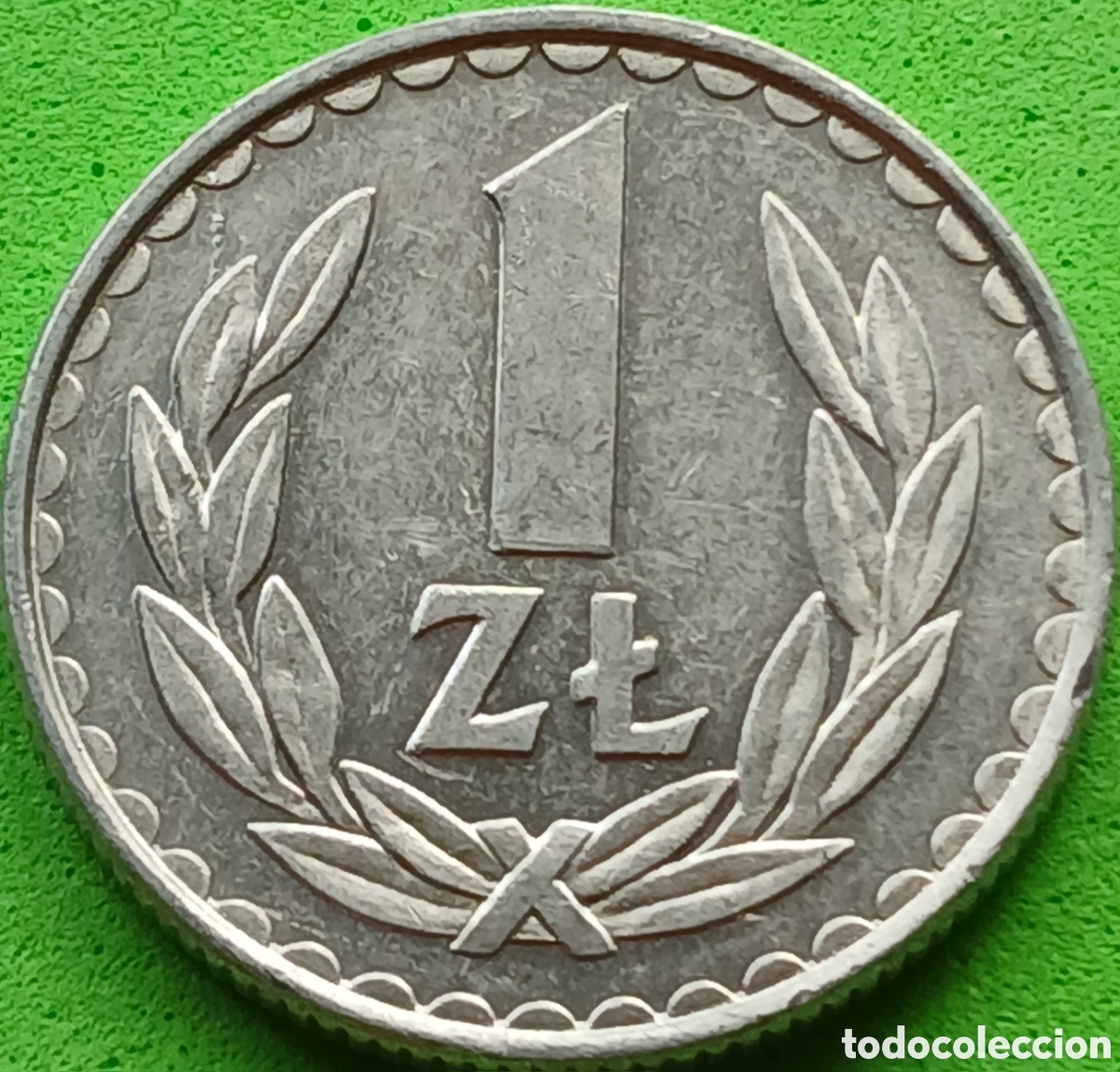 Monedas antiguas de Europa: Polonia 1 zloty 1984 Y#49.1