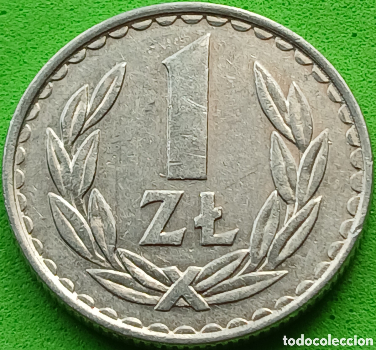 Monedas antiguas de Europa: Polonia 1 zloty 1986 Y#49.2