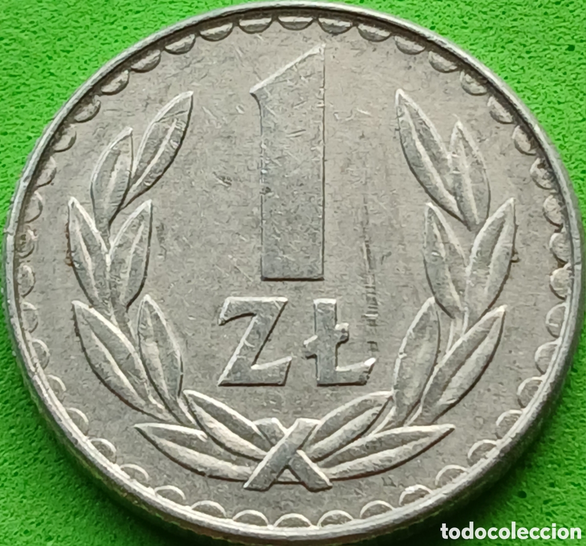 Monedas antiguas de Europa: Polonia 1 zloty 1988 Y#49.2