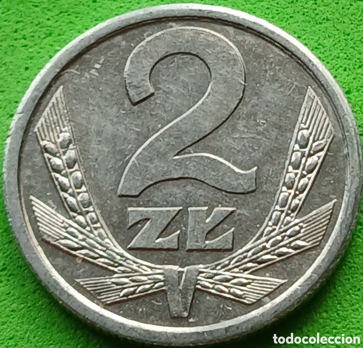 Monedas antiguas de Europa: Polonia 2 zlote 1990 Y#80.3