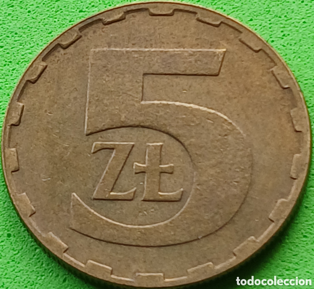 Monedas antiguas de Europa: Polonia 5 zlotych 1987 Y#81.2