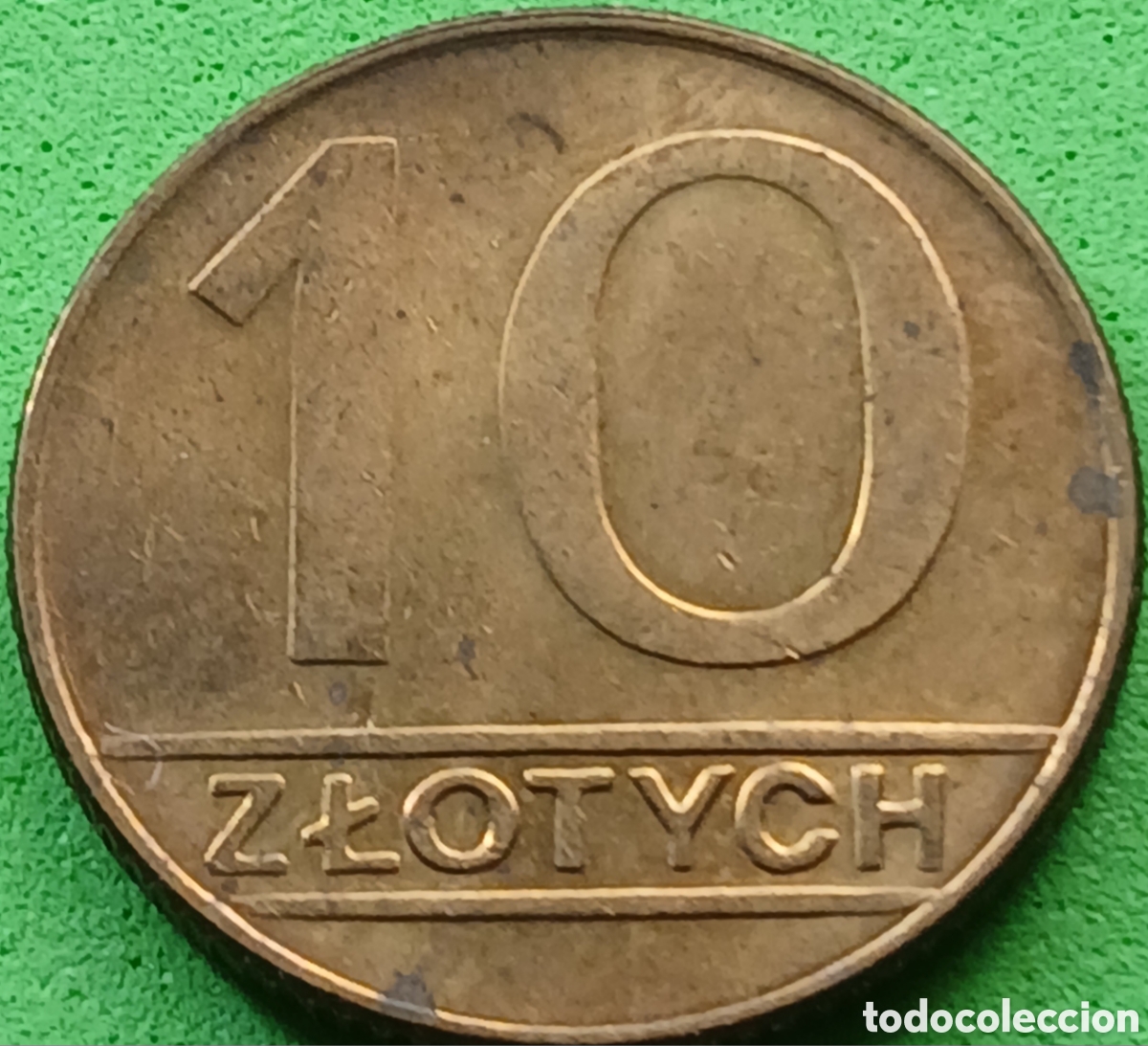 Monedas antiguas de Europa: Polonia 10 zlotych 1990 Y#152.2
