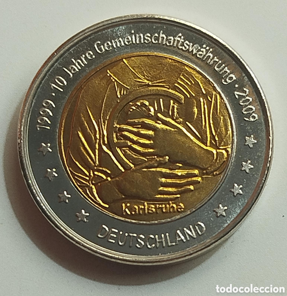 Monedas antiguas de Europa: Moneda 2&euro; Euros Prueba Specimen Alemania 2009 Karlsruhe