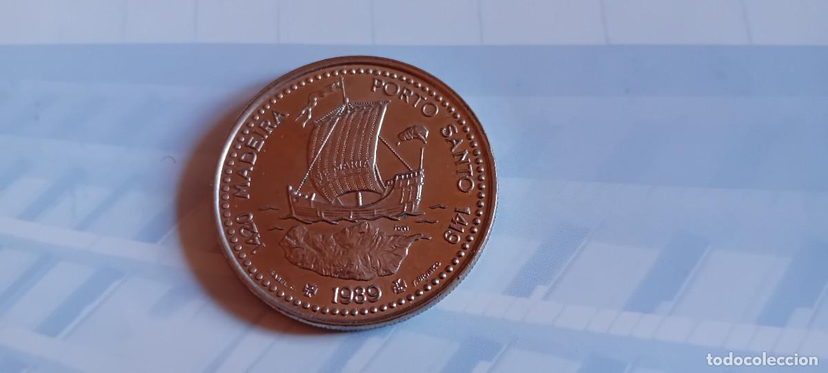 Monedas antiguas de Europa: PORTUGAL 100 ESCUDOS 1989, MADEIRA, PORTO SANTO