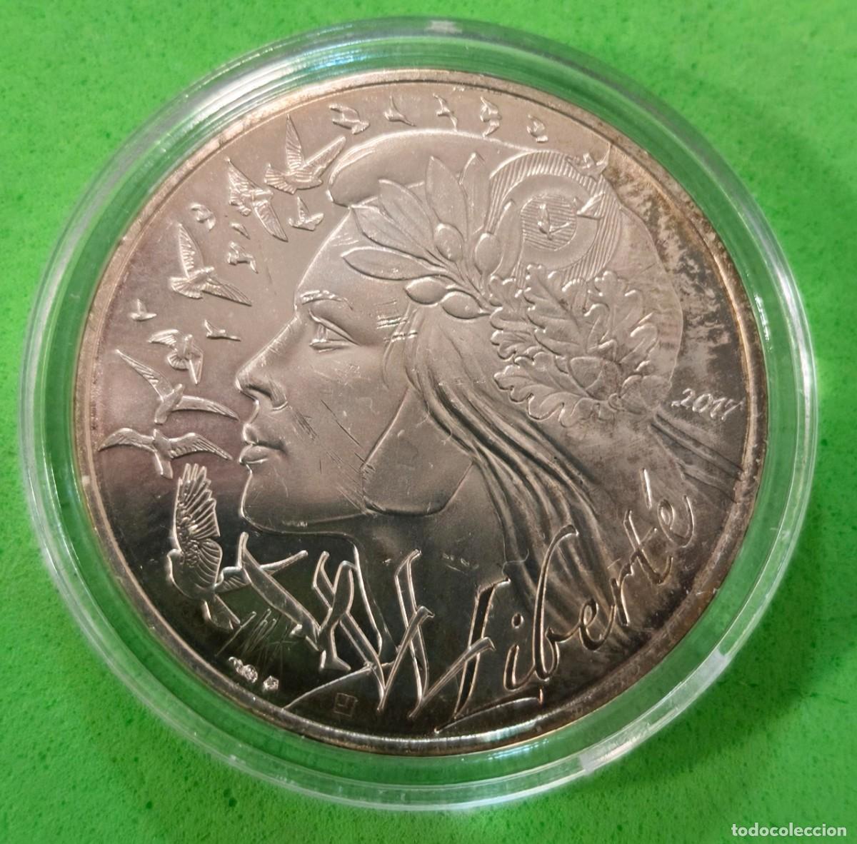 Monedas antiguas de Europa: FRANCIA. A&Ntilde;O 2017. 20 EUROS PLATA (900) MARIANNE. PESO 18 GR