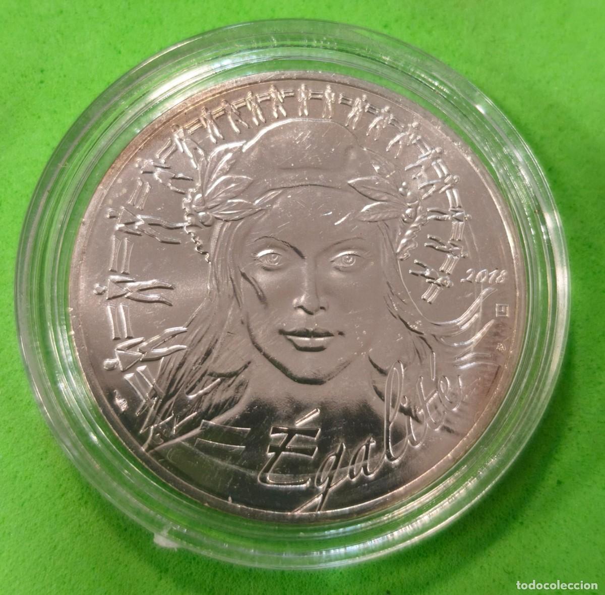 Monedas antiguas de Europa: FRANCIA. A&Ntilde;O 2018. 20 EUROS PLATA (900) MARIANNE. PESO 18 GR