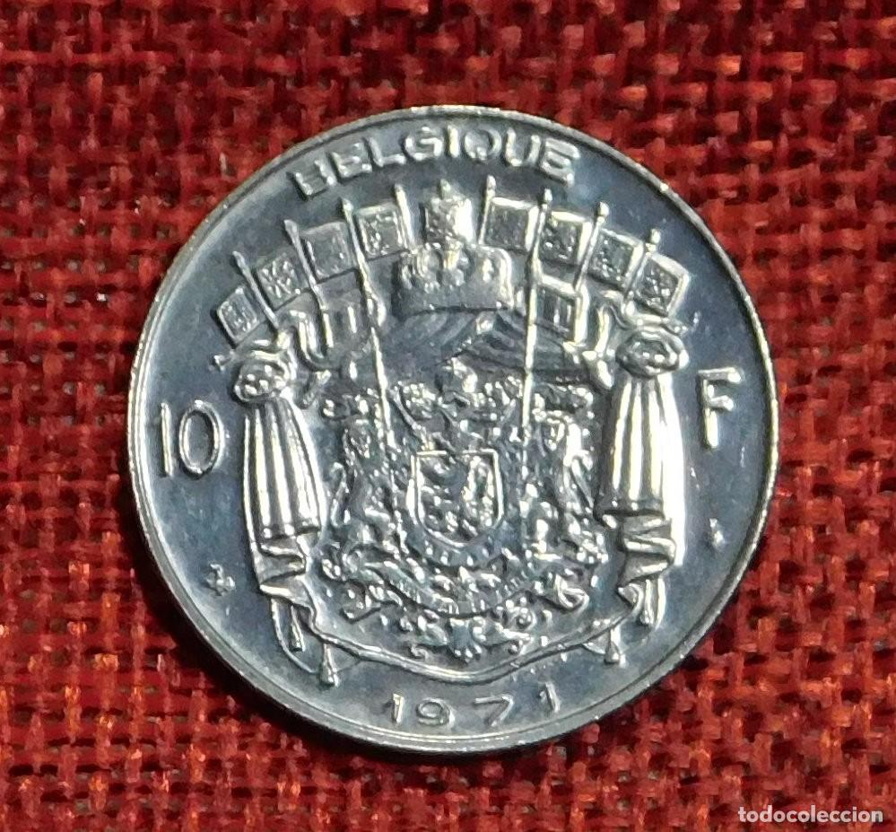Monedas antiguas de Europa: Belgica - Belgique - A&ntilde;o 1971 - 10 Francs