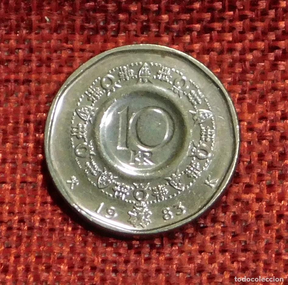 Monedas antiguas de Europa: Noruega Norge A&ntilde;o 1983 - 10 Kr Coronas noruegas