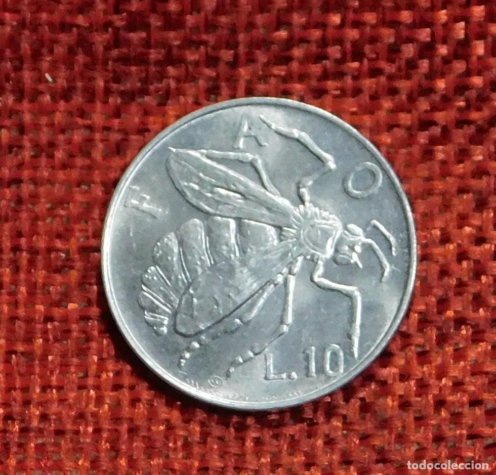 Monedas antiguas de Europa: Republica de San Marino FAO - A&ntilde;o 1974 - 10 Liras Lires
