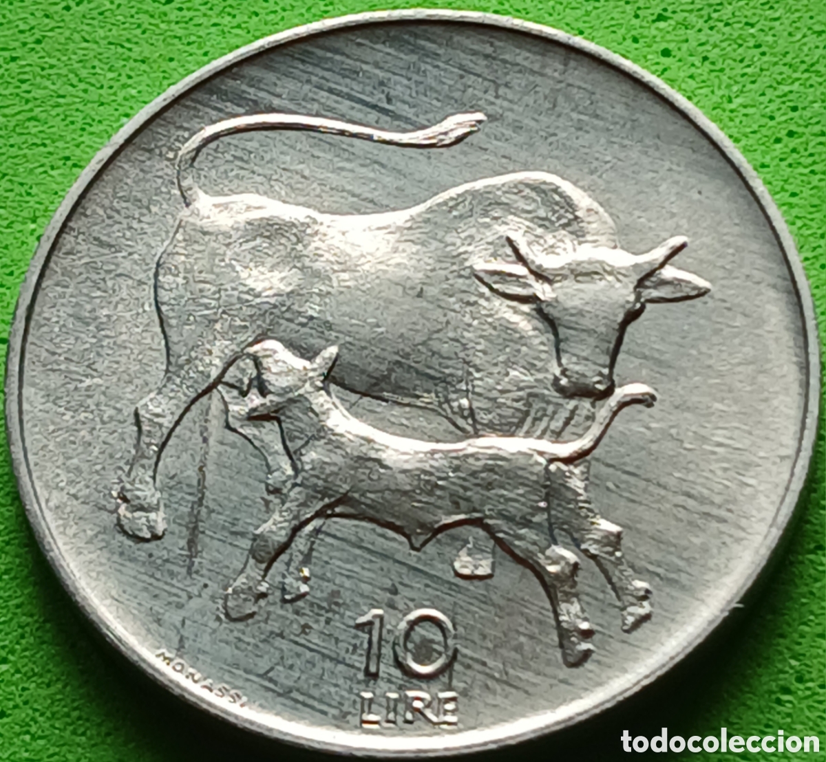 Monedas antiguas de Europa: San Marino 10 liras 1972 km#17
