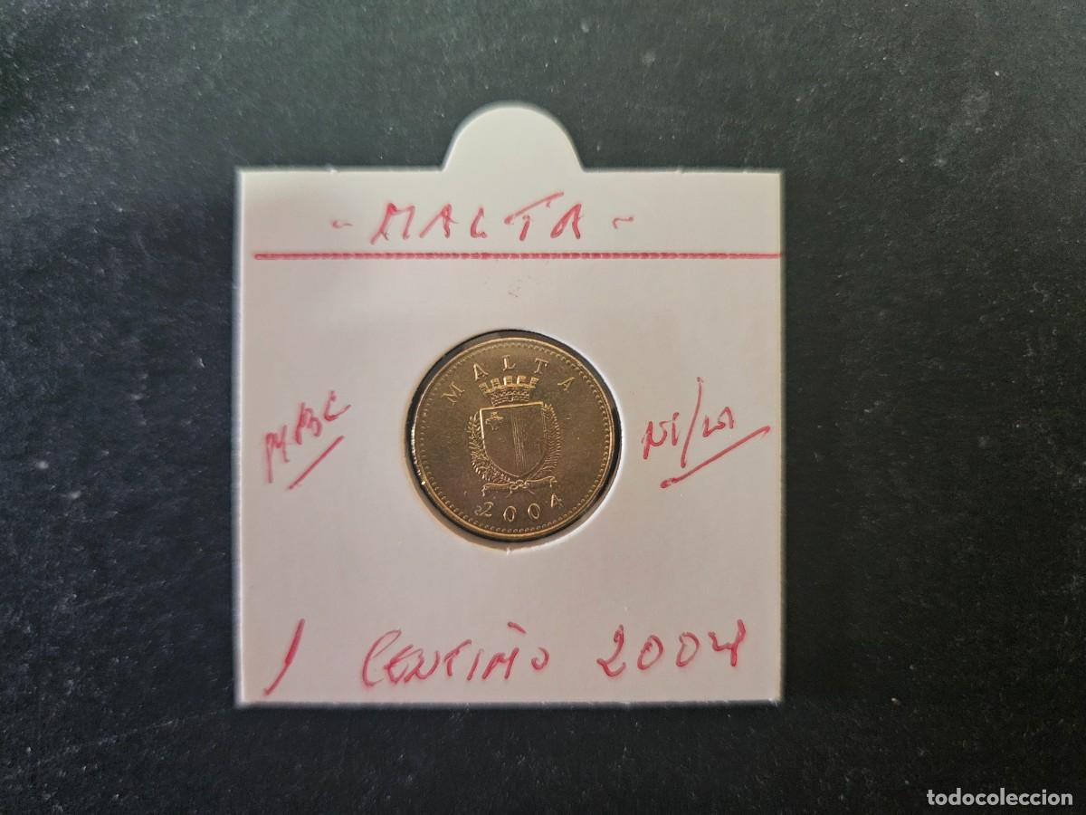 Monedas antiguas de Europa: MALTA 1 CENTIMO 2004 MBC KM=93 (NIQUEL-LAT&Oacute;N)