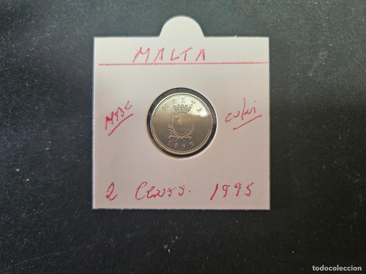 Monedas antiguas de Europa: MALTA 2 CENTIMOS 1995 MBC KM=94 (CUPRONIQUEL)