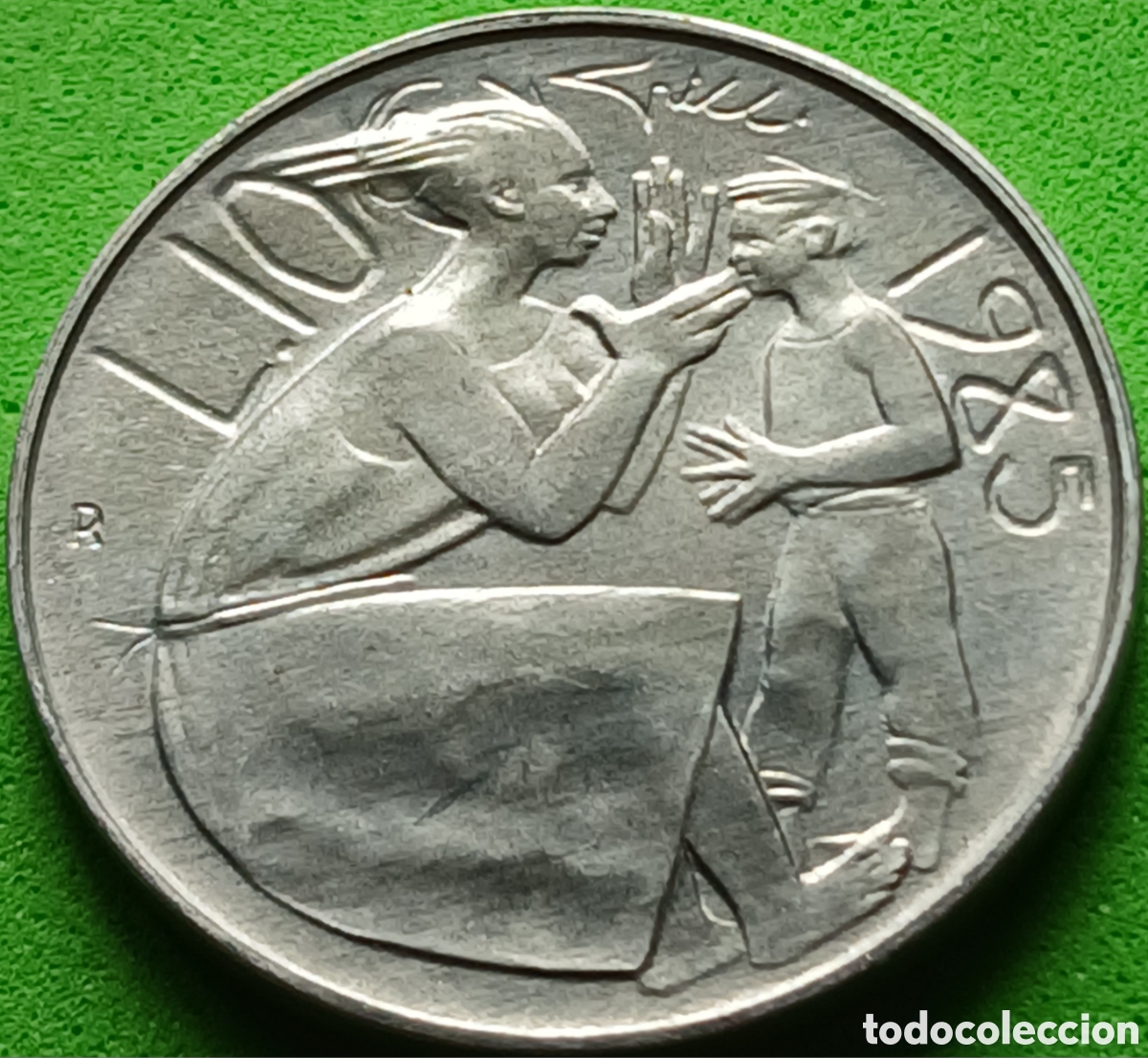 Monedas antiguas de Europa: San Marino 10 liras 1985 km#176 Lucha contra las drogas