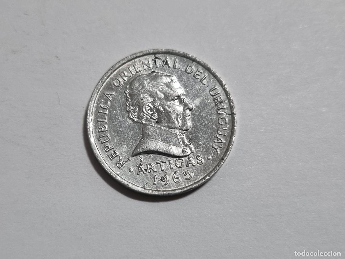 Monedas antiguas de Europa: Moneda Republica Oriental Uruguay 20 Centesimos Centimos 1965 Coleccionista
