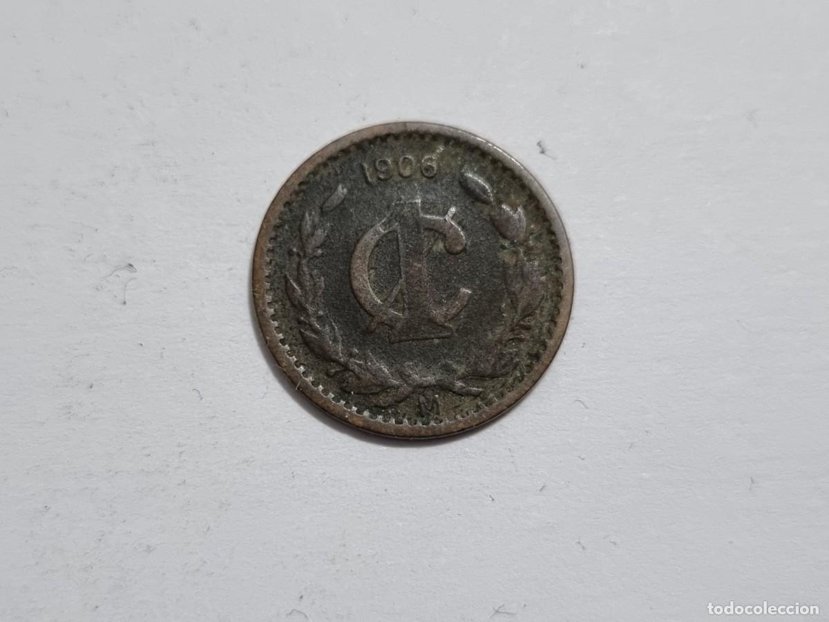 Monedas antiguas de Europa: Antigua Moneda Estados Unidos Mexicanos Mexico 1 Centavo 1906-M Coleccionista