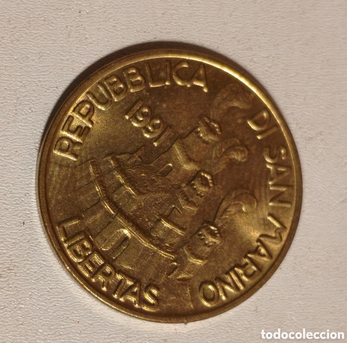 Monedas antiguas de Europa: SAN MARINO 20 LIRAS 1991 R