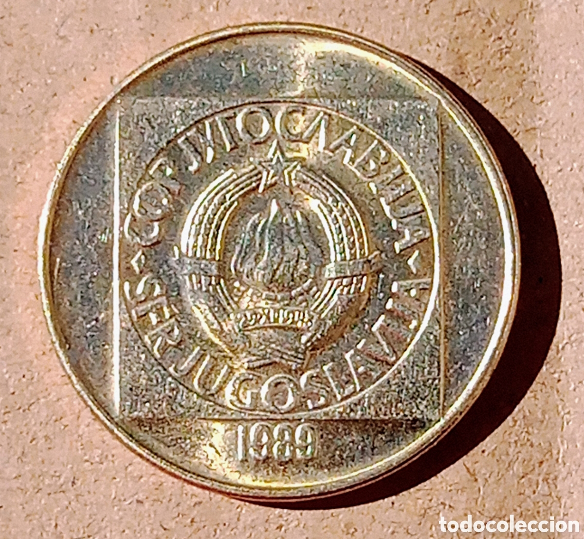 Monedas antiguas de Europa: Yugoslavia - 100 Dinara 1989 - Mbc