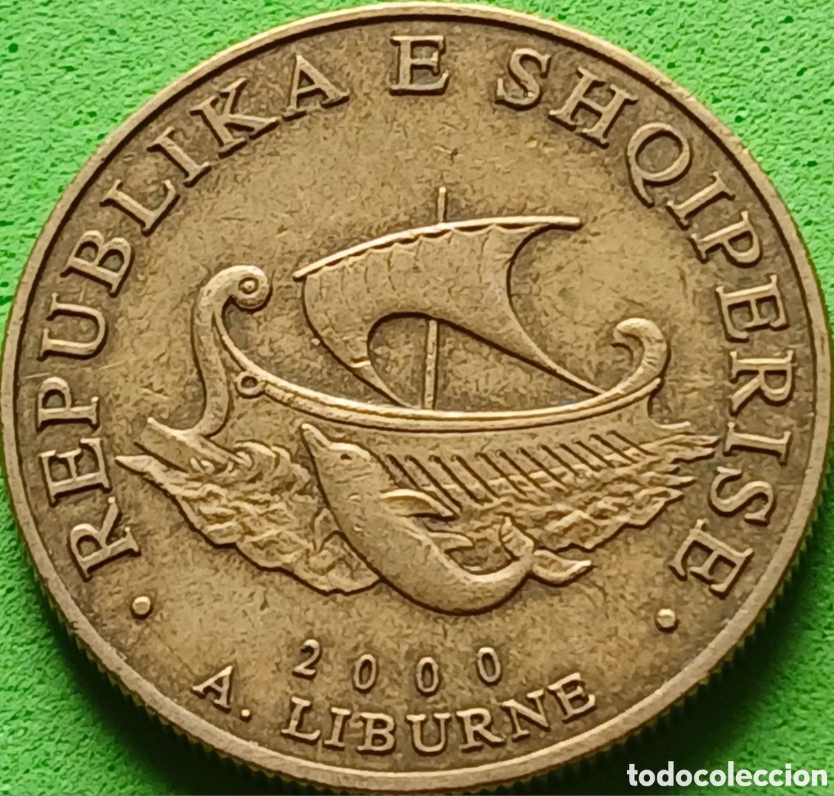 Monedas antiguas de Europa: Albania 20 leke 2000 km#78