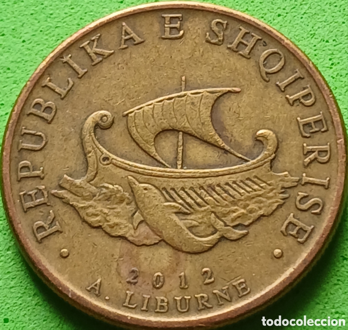 Monedas antiguas de Europa: Albania 20 leke 2012 km#78a