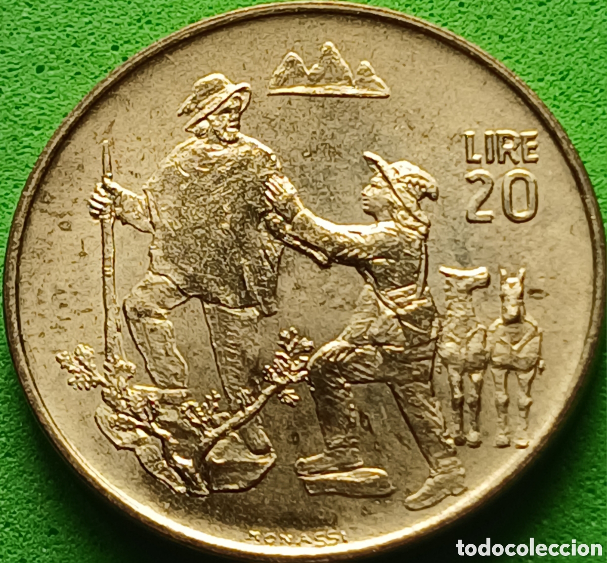 Monedas antiguas de Europa: San Marino 20 liras 1972 km#18