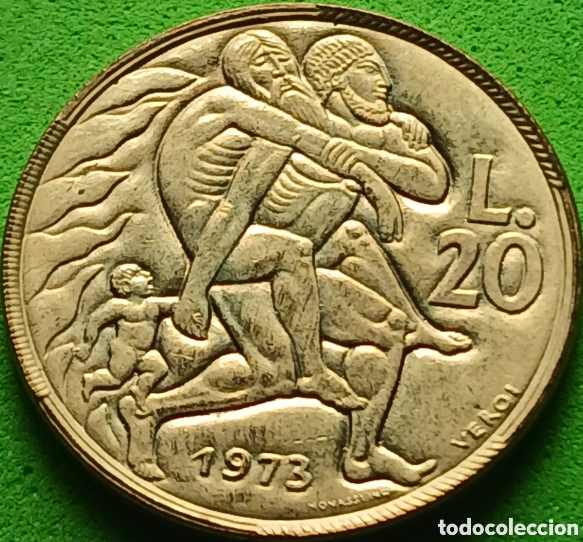 Monedas antiguas de Europa: San Marino 20 liras 1973 km#26