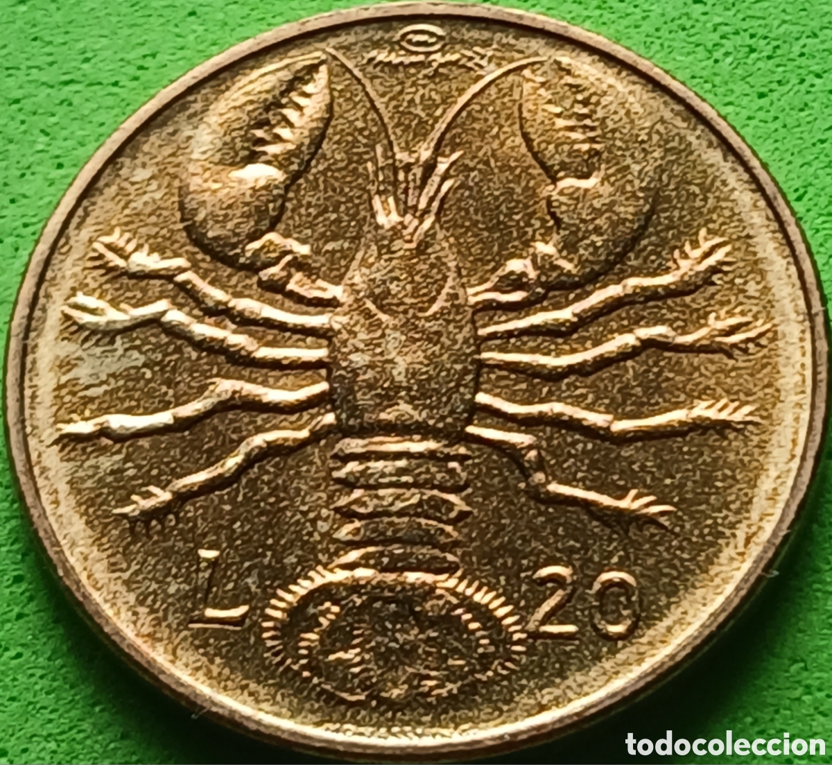 Monedas antiguas de Europa: San Marino 20 liras 1974 km#34